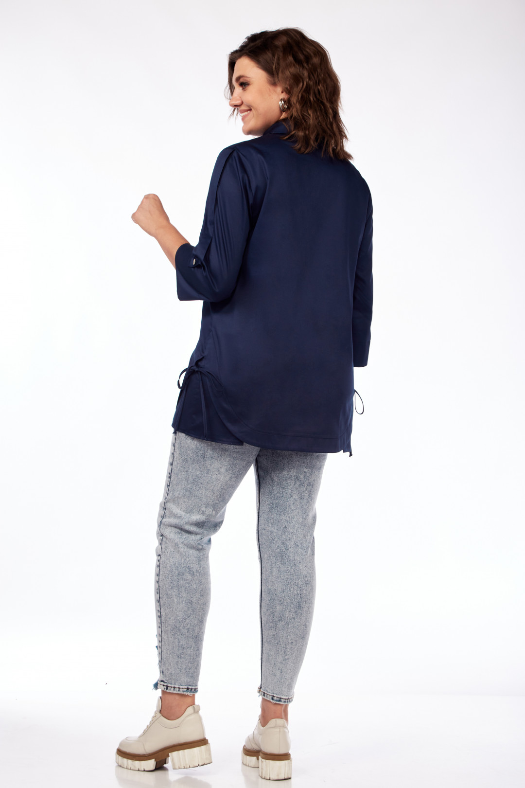 Блузка Matini 4.1535 синий - фото 2